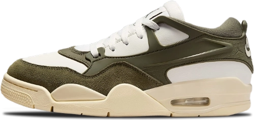 image de Air Jordan 4 Rm Wmns Sail Medium Olive Fq7940 121