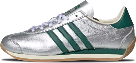 image de Adidas Country Og Silver Metallic Collegiate Green Ie8412
