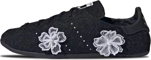 Atmos Adidas Stan Smith Lo Pro Black Floral Jr4475