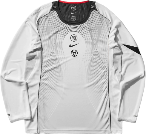 Slam Jam x Nike Total 90 LS Jersey WHITE
