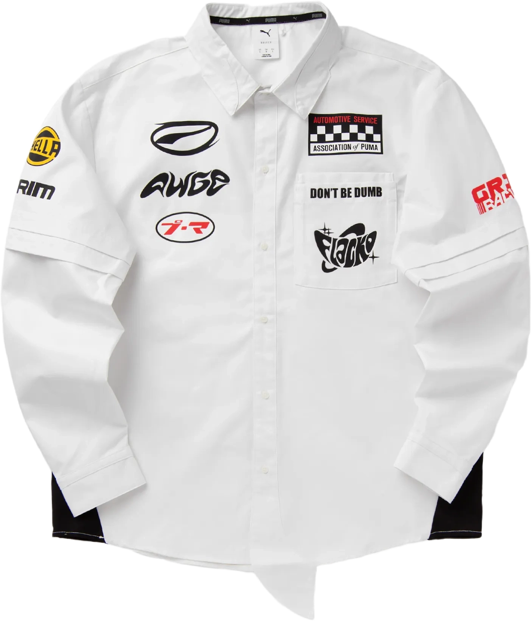 A$AP Rocky x PUMA Layer Crew Shirt WHITE