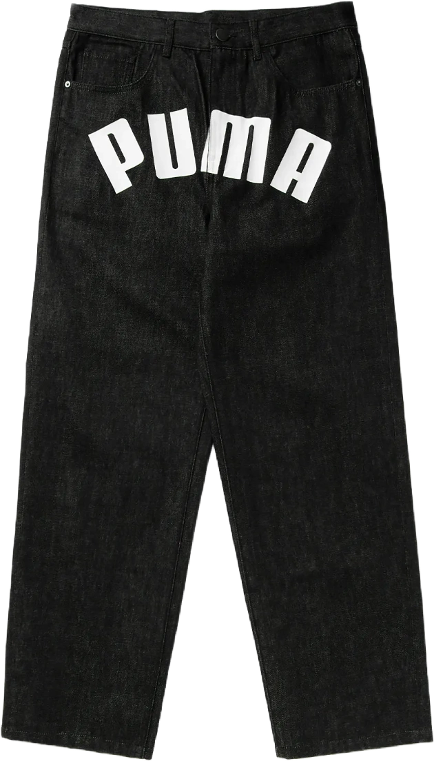 A$AP Rocky x Puma Printed Denim Pants BLACK