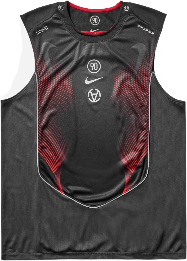 Slam Jam x Nike Total 90 Dri-FIT Sleeveless Jersey ANTHRACITE