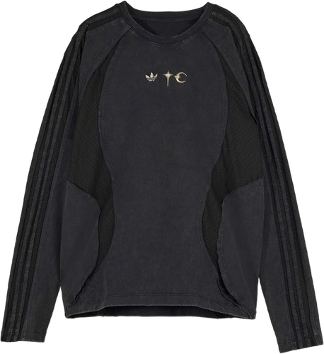 image de Thug Club Adidas Teamgeist T Shirt Ls Black Kc2196