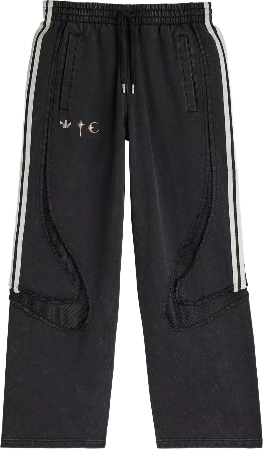 Thug Club x adidas Teamgeist Sweat Joggers BLACK