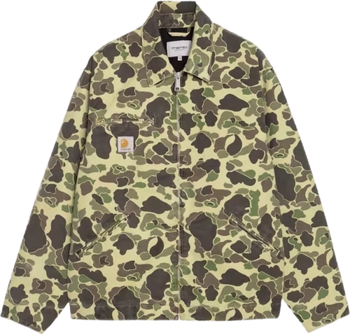 Carhartt Wip Duck Detroit Jacket Camo Duck Stone Washed I0342812eq06 image