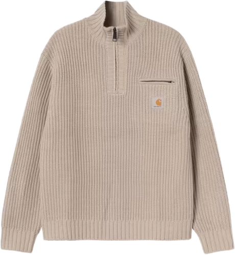 Carhartt Wip Detroit Half Zip Sweater Fleur De Sel I0353982lpxx image