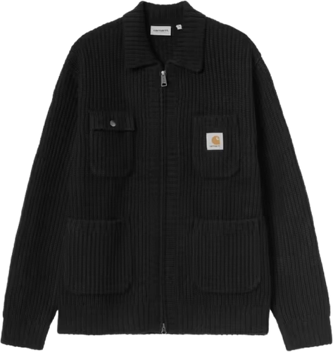 Carhartt Wip Chore Knit Jacket Black I03539989xx image