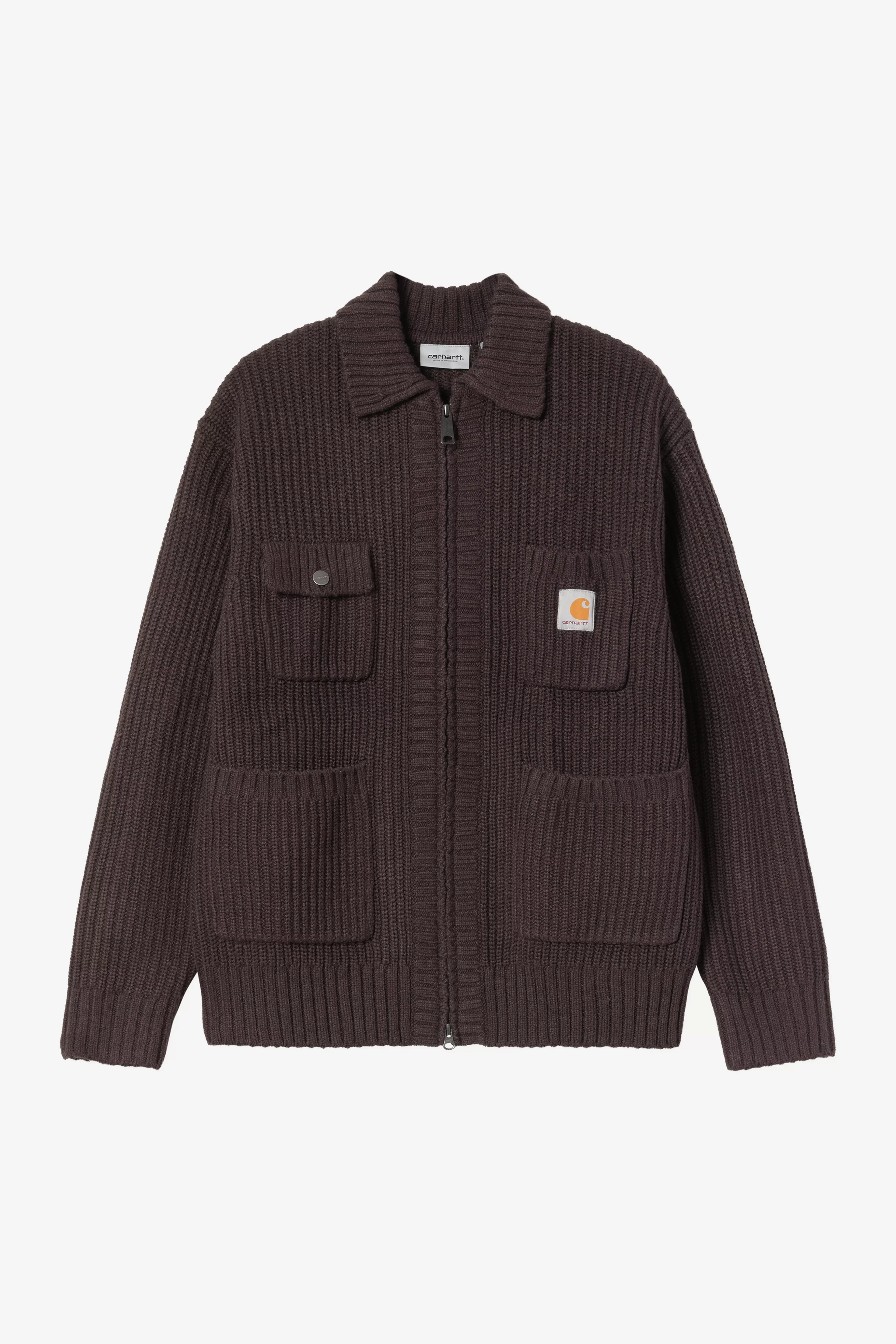 423433_Carhartt-WIP-Chore-Knit-Jacket_PALISANDER_I03539933HXX_img0