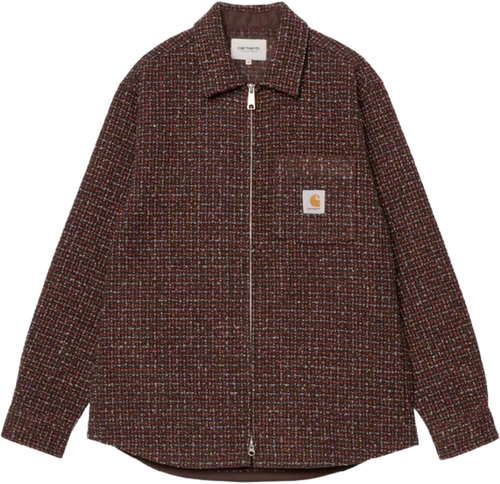Carhartt Wip Bellamy Shirt Jac Bellamy Check Tobacco I03542234sxx image