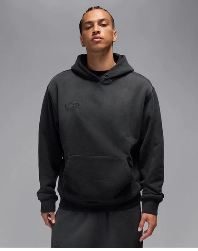 image de Infinite Archives Jordan Fleece Hoodie Black Hv8684 010