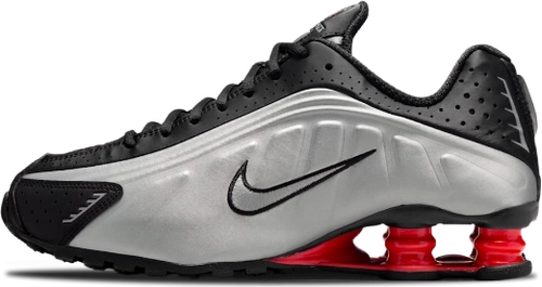 Nike Shox R4 Wmns Black Metallic Silver Ar3565 011