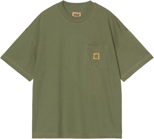 Nicholas Daley Carhartt Wip Logo T Shirt Cypress I0352753jaxx image