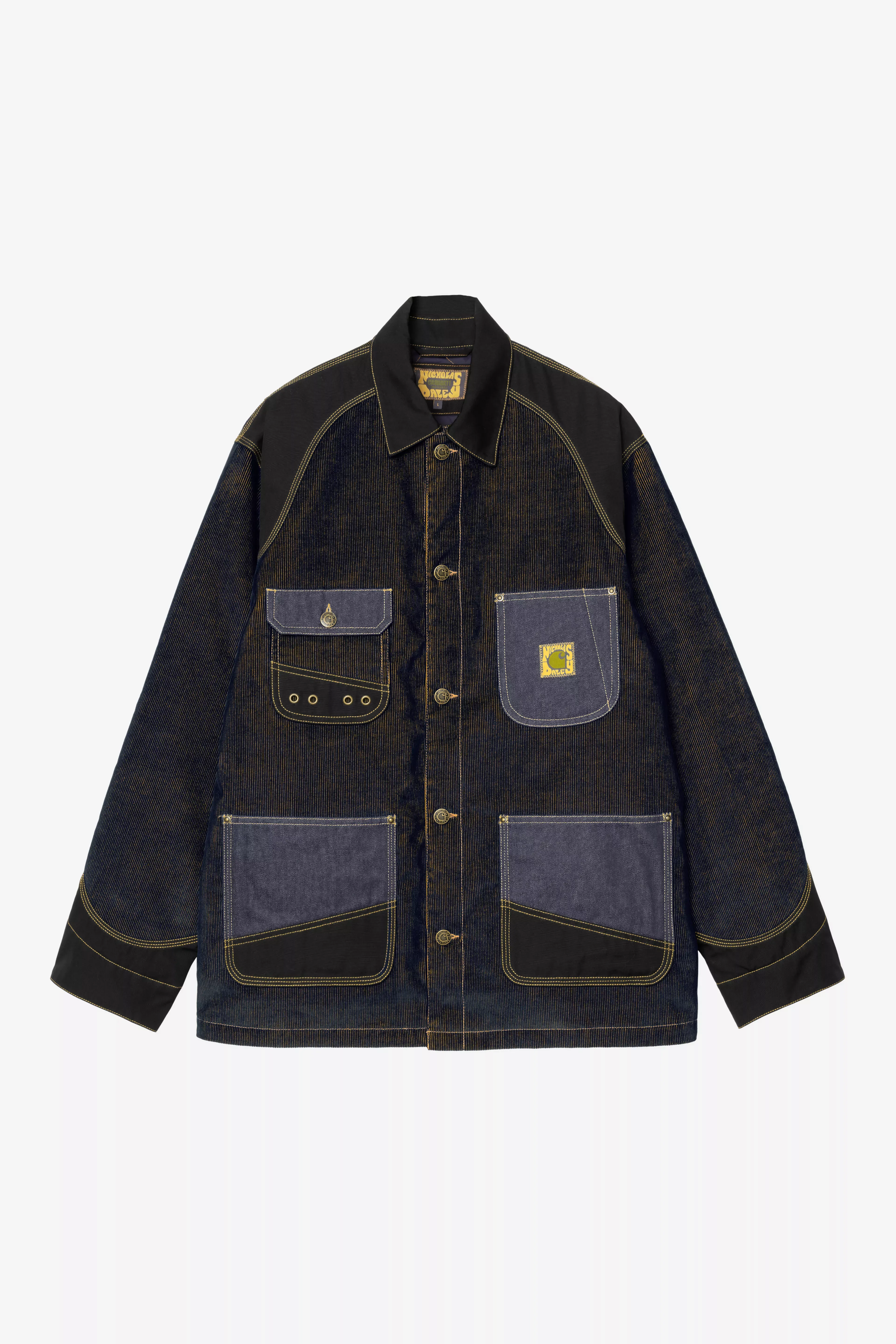221F24_Nicholas-Daley-x-Carhartt-WIP-OG-Chore-Coat_DARK-NAVY-MUSTARD_I0352412TXXX_img0