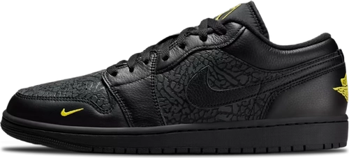 Air Jordan 1 Low Se Black Elephant Print Im6568 010