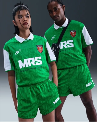 Image de Martine Rose Nike Jersey T Shirt Green Hm9025 422