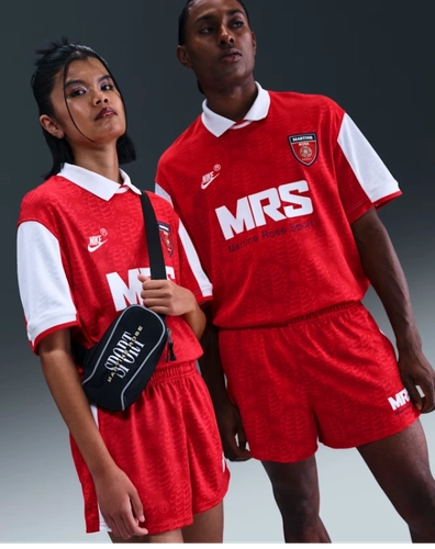 Image de Martine Rose Nike Jersey T Shirt Red Hm9020 657