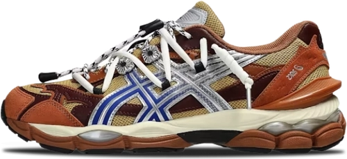 image de Toga Asics Gel Cumulus 16 Tg Brown Blue Pure Silver 1203a838 200