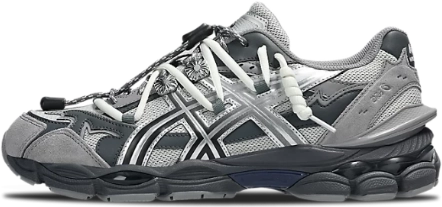 image de Toga Asics Gel Cumulus 16 Tg Grey Black Pure Silver 1203a838 020