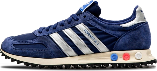 Image de Adidas La Trainer Og Dark Blue Silver Metallic Jr7171