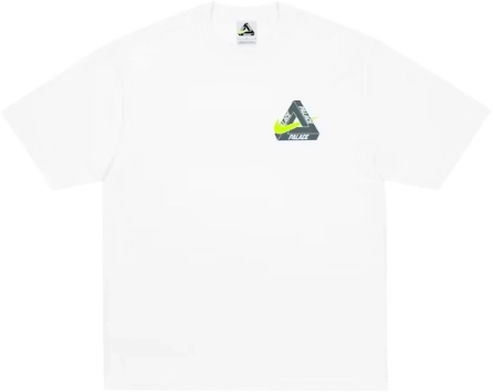 Image de Palace Nike Tri Swoosh T Shirt White