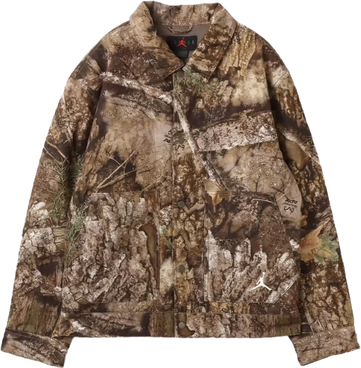 Jordan Flight Chicago Realtree Jacket MEDIUM OLIVE SAIL
