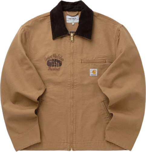 image de Bstn Carhartt Wip Feinkost Detroit Jacket Hamilton Brown I033112 00s02 Bstn