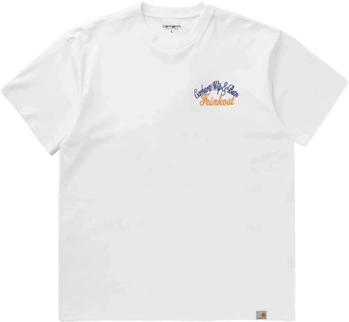 image de Bstn Carhartt Wip Feinkost T Shirt White I035997 02xx Bstn