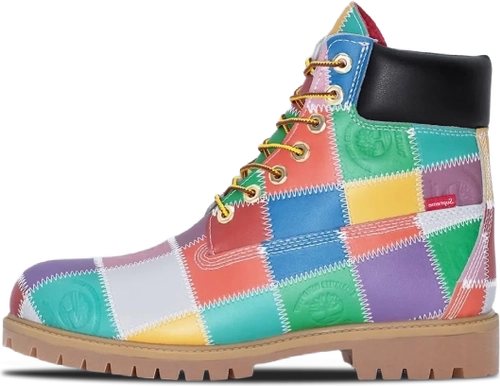 image de Supreme Timberland 6 Inch Premium Waterproof Boot Patchwork
