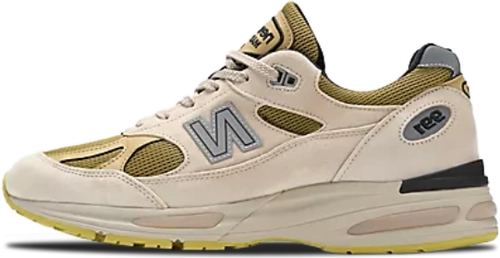 New Balance 991v2 Made In Uk Silver Birch U991pw2