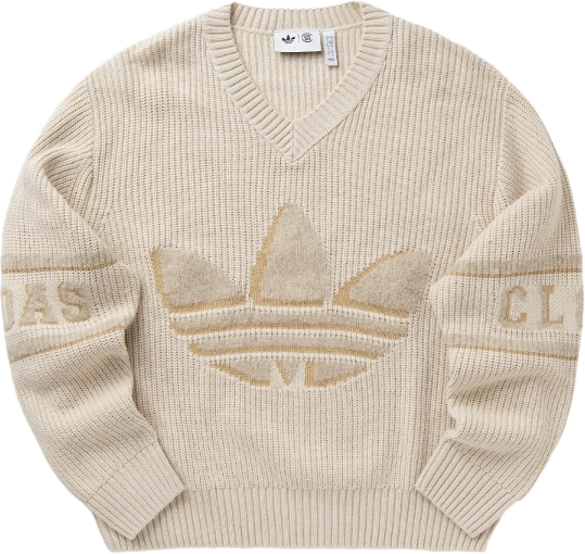 CLOT x adidas Knit Sweatshirt WARM SANDSTONE