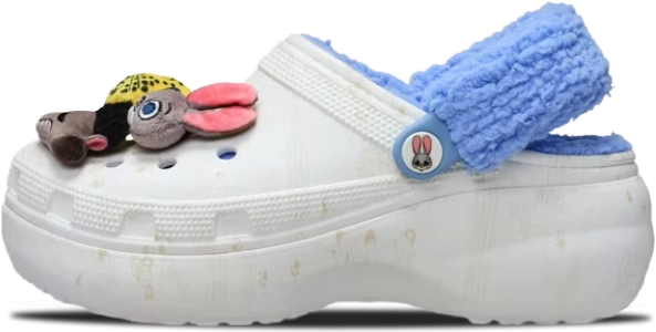 Disney Zootopia 2 x Crocs Platform Clog WMNS WHITE