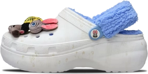 Disney Zootopia 2 Crocs Classic Platform Clog Wmns White 211751 90h
