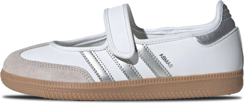 Adidas Samba Jane White Silver Metallic Kj3785