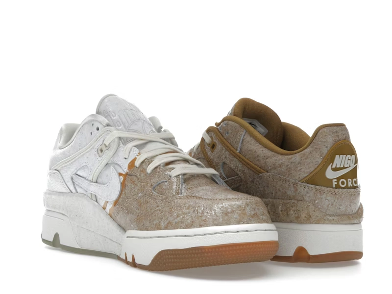 NIGO® × Nike Air Force 3 Low SP "Kintsugi/Bamboo" (NIGO Heel Logo) NIGO Nike Air Force 3 Low Kintsugi Pack Release Date
