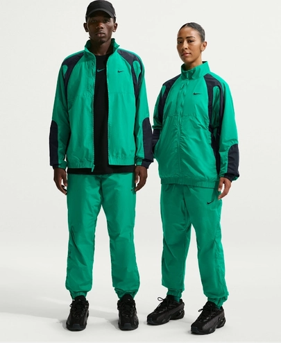 Nocta Nike Nylon Track Pant Neptune Green Black Fn7668 340 image