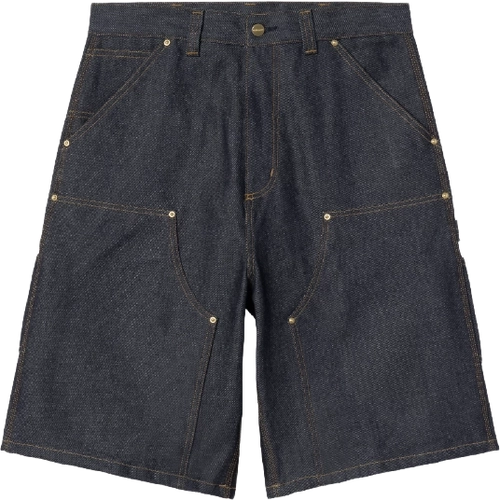Image de Carhartt Wip Og Aden Double Knee Short Blue Rigid I0362720101