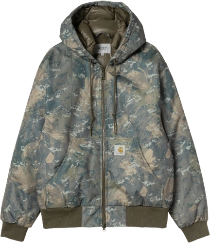 Image de Carhartt Wip Og Active Cold Jacket Camo Combi Green I03692938txx