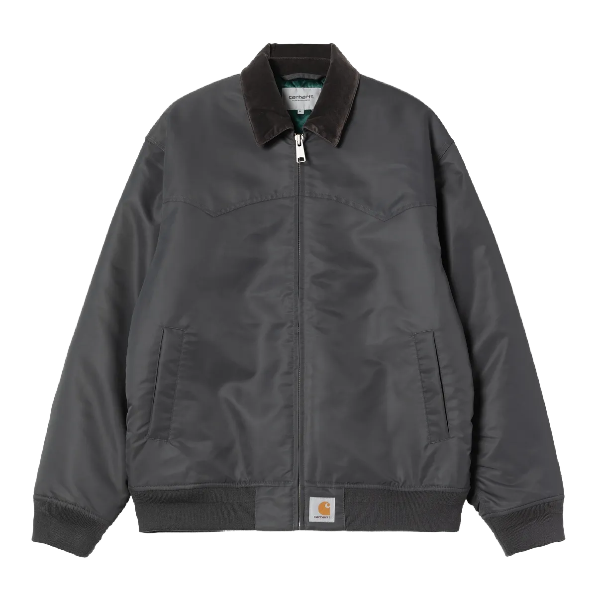 Image thumbnail Carhartt WIP Santa Fe Alumni Jacket GRAPHITE DARK FIR I03514732BXX image
