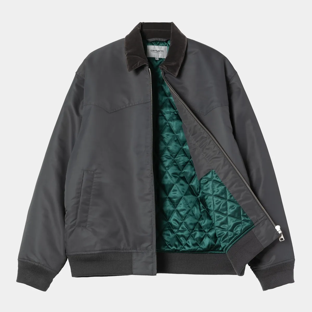 949494_Carhartt-WIP-Santa-Fe-Alumni-Jacket_GRAPHITE-DARK-FIR_I03514732BXX_img2