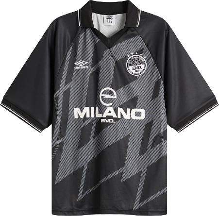 END. x Umbro Milan Jersey BLACK