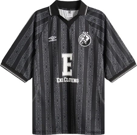 END. x Umbro Glasgow Jersey BLACK