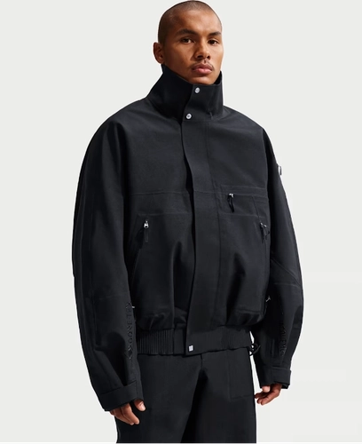 Image de Jacquemus Nike Gore Text 2 In 1 Jacket Black Hq5694 010
