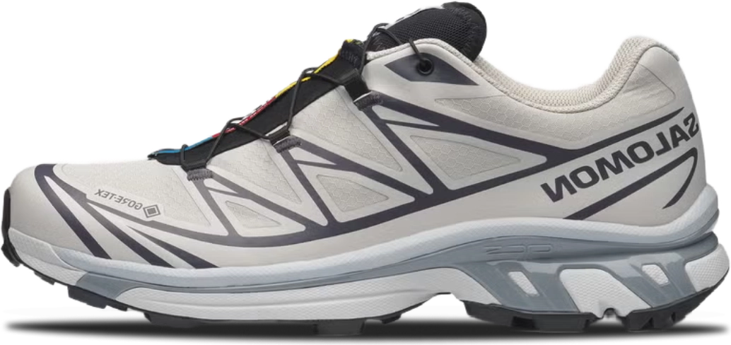 Salomon XT-6 Gore-tex SILVER CLOUD BLACK