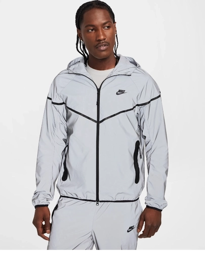 Nike Tech Woven Reflective Jacket Reflect Silver Fz7585 035 image