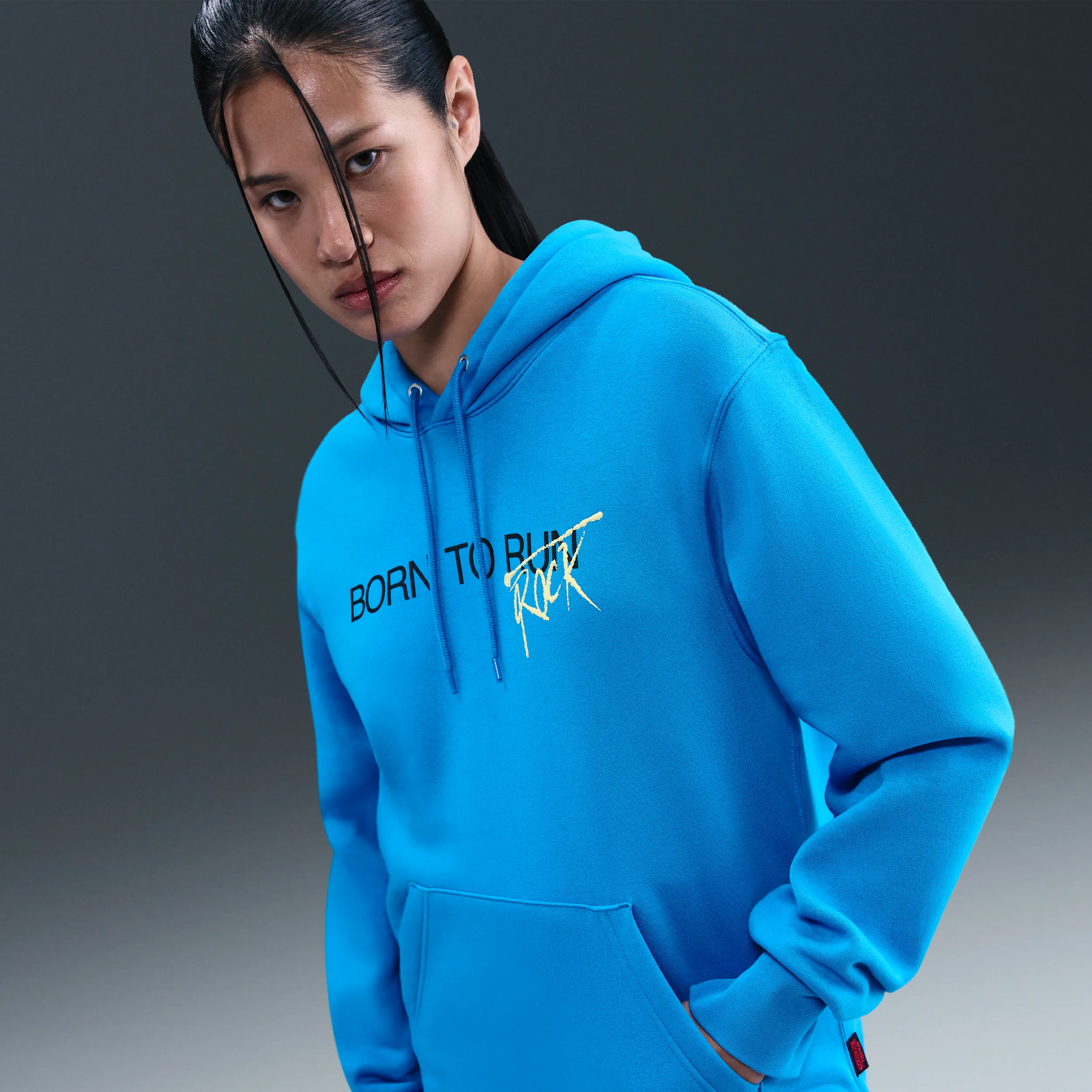 Image de Image thumbnail Stranger Things x Nike Hoodie LIGHT PHOTO BLUE IF1989-435