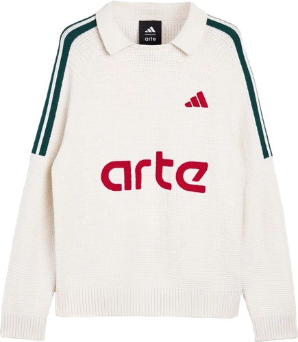 Image de Arte Antwerp Adidas Knitted Long Sleeve Jersey White Kd9334