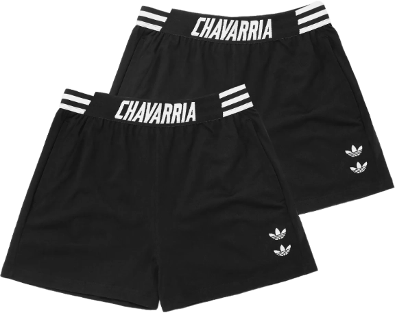 Willy Chavarria x adidas 2-Pack Shorts BLACK
