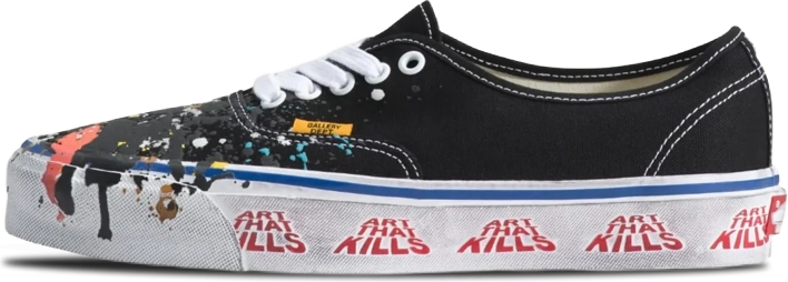 Gallery Dept x Vans Authentic 44 BLACK