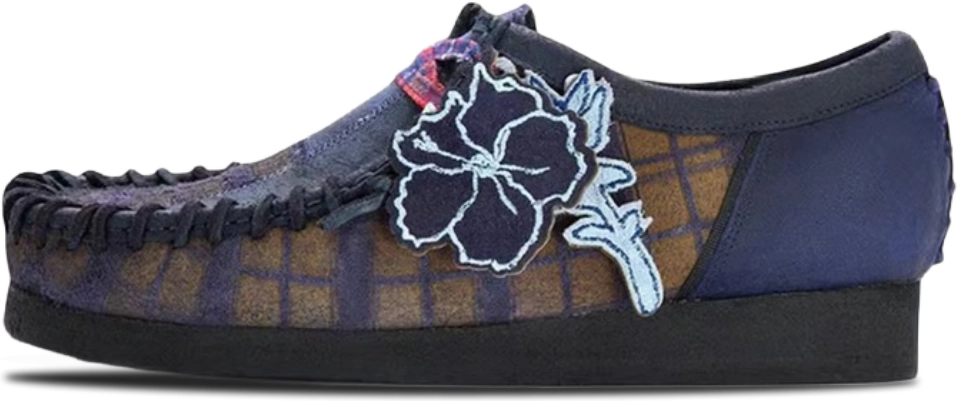 Nicholas Dalley x Clarks Wallabee NAVY COMBI